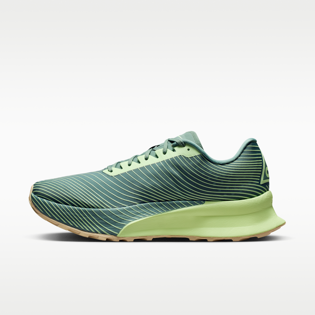Nike ACG Ultrafly Trail in Aloe Verde, Vegas Gold and Barely Volt