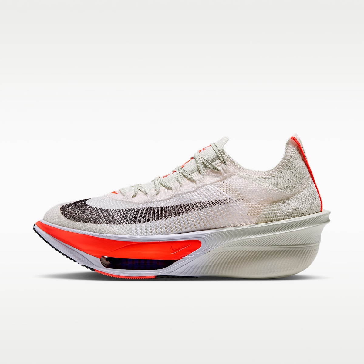 Nike Alphafly 4 in Sea Glass, Laser Crimson, Phantom and Burgundy Ash