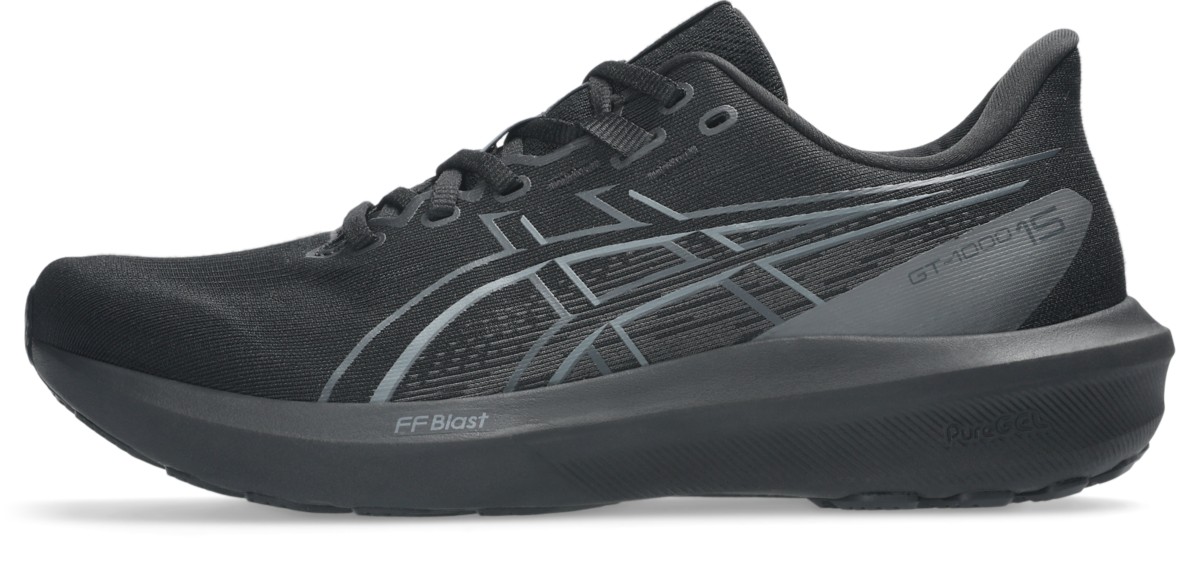 ASICS GT-1000 15 in Black and Black
