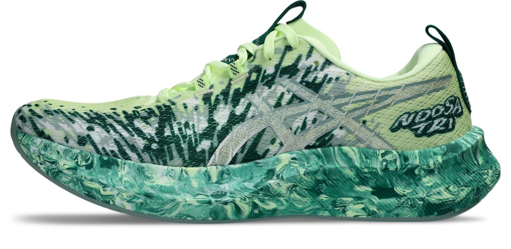 ASICS NOOSA TRI 16 in Illuminate Yellow and Jewel Green