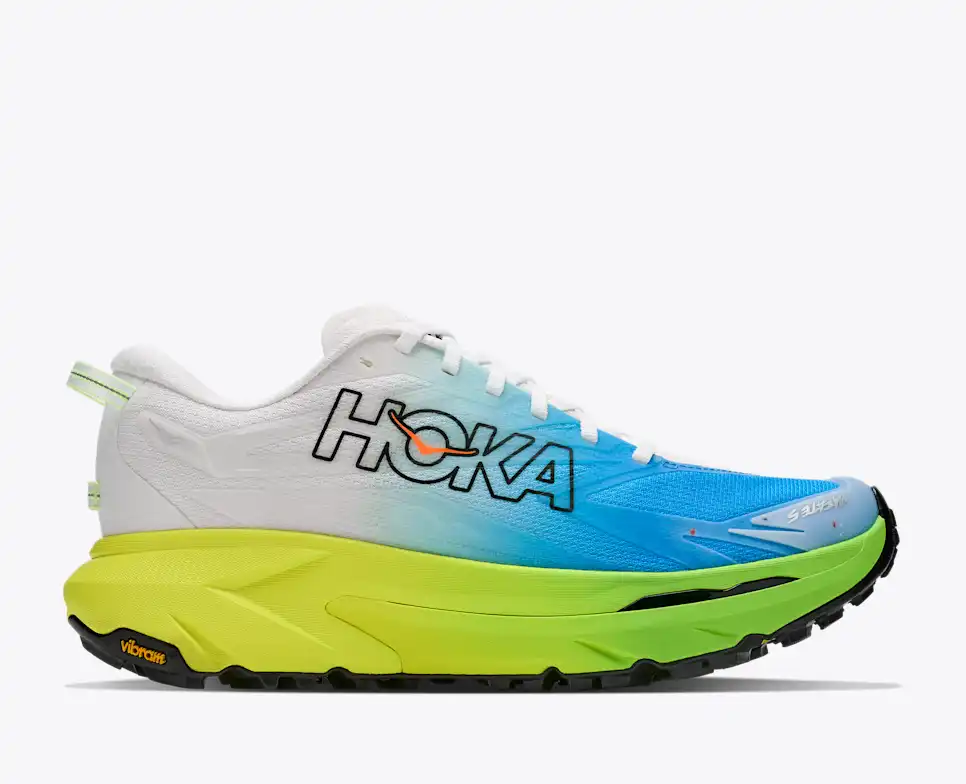 HOKA Mafate 5 in Frost / Hoka Citrus